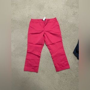 Pink NY&C capris